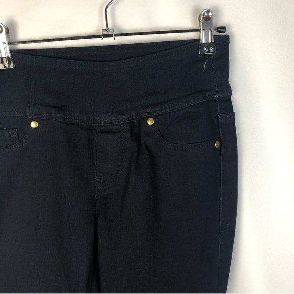 Iman Dark Blue Wash Mid Rise Pull On Jegging Jeans XS - Picture 3 of 3